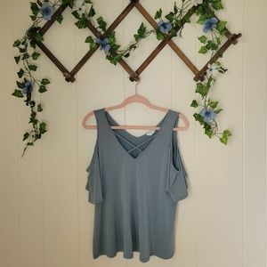 Cold Shoulder Top